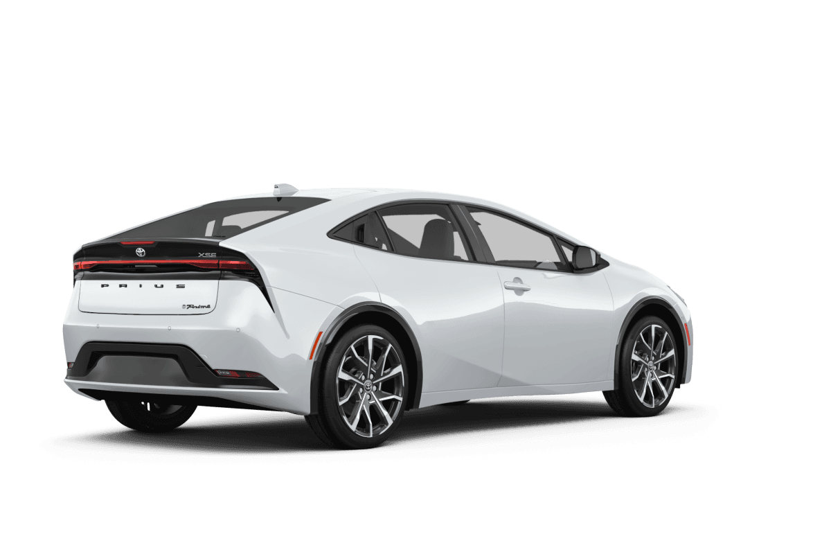 Toyota Prius Prime - Back view Toyota Prius Prime - Back view